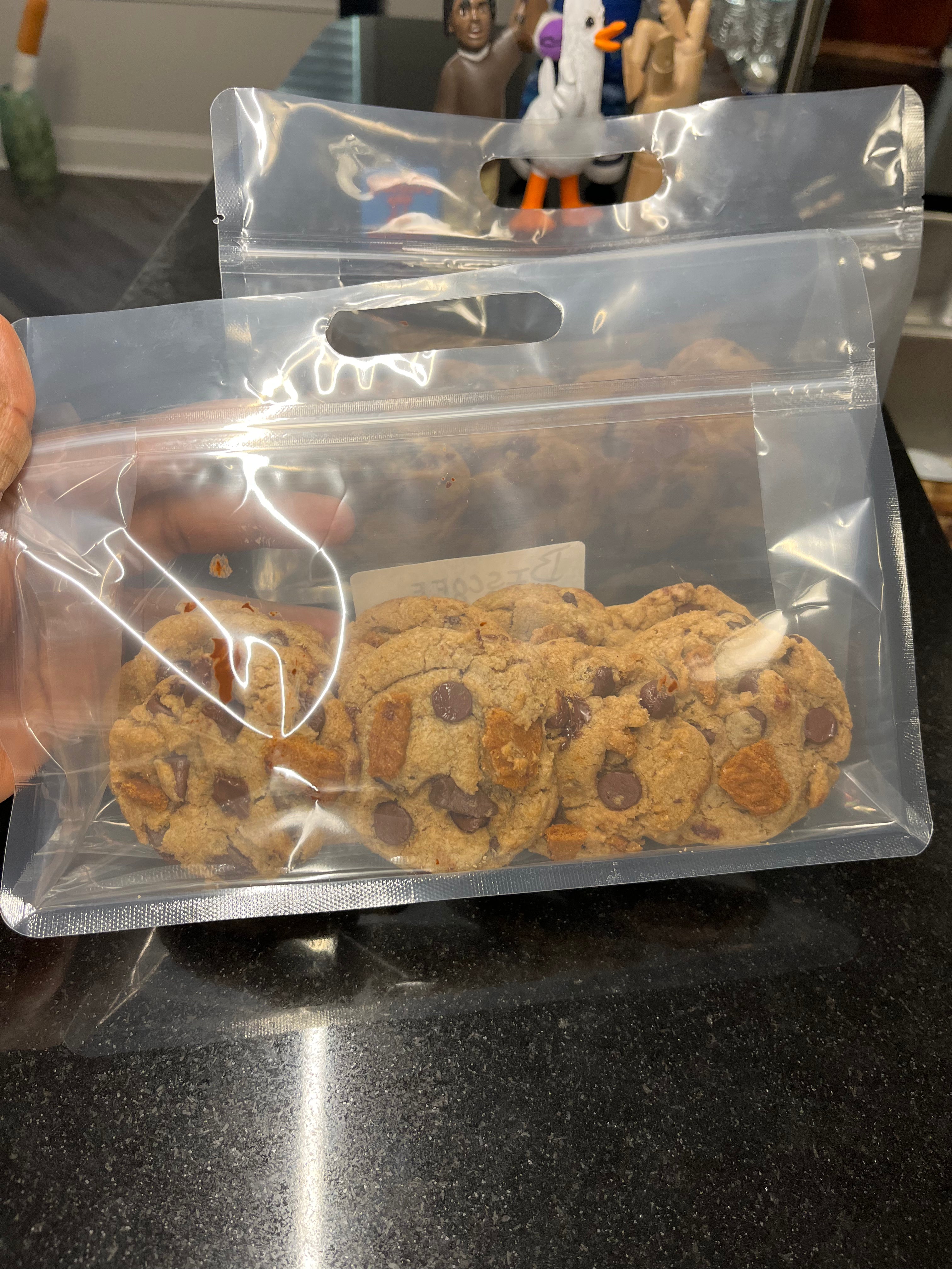 Brown Biscoff Chip Kookies